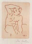 Apollon vor dem Spiegel beim sich selbst betrachten